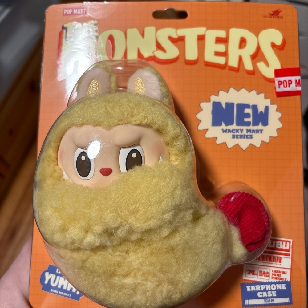 Labubu Shrimp Whacky Monsters Earphone Case